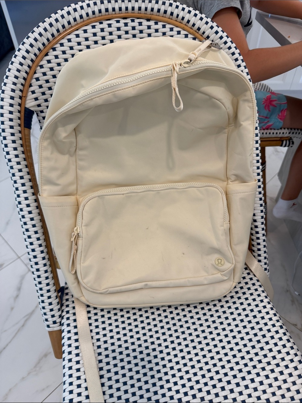 lululemon athletica Cream Lightweight Everyday Backpack